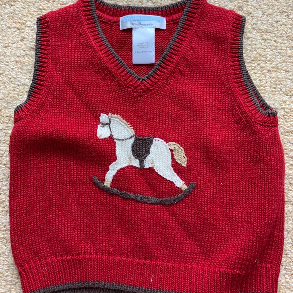 Sweater vest Janie and jack